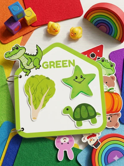 Interactive Colors Book for Kids