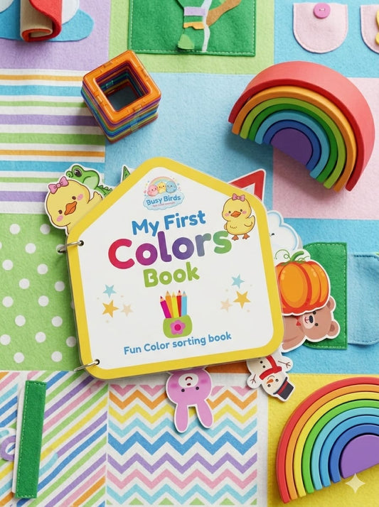 Interactive Colors Book for Kids