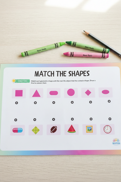 Learning Mats – بطاقات تعليمية قابلة لإعادة الاستخدام

ساعدي طفلك يتعلم بطريقة ممتعة وعملية مع باكدج Learning Mats المصممة لتنمية مهاراته الأساسية.

محتويات الباكدج:

- شيت الحروف العربية.
- شيت الحروف الإنجليزية.
- شيت الأرقام.
- شيت الأشكال الهندسية.

ا